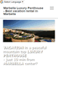 Mobile Screenshot of marbellaluxurypenthouse.com